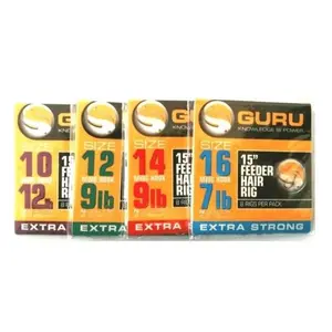 Hook Guru 15" Feeder Hair Rigs (standard) image-1
