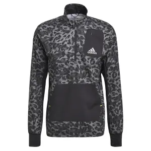 Giacca adidas Fast 1/2 ZIP Graphic Primeblue image-1