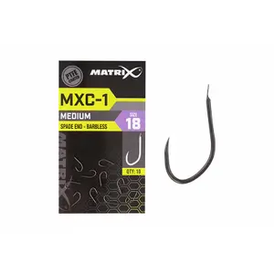 Anzóis sem barras Matrix MXC-1 Spade End (PTFE) x10 image-0
