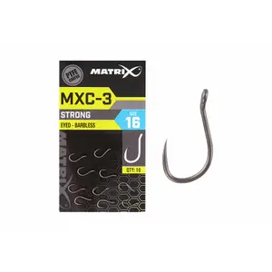 Hameçons sans ardillon Matrix MXC-3 Eyed (PTFE) x10 image-1