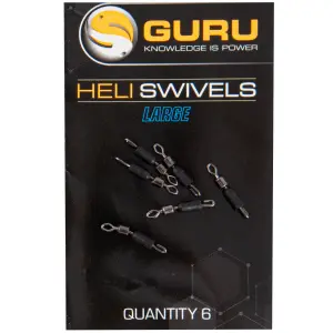 Emerillon à bas de ligne Guru Tackle Heli Swivel image-0