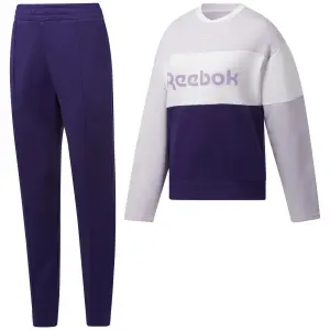Træningsdragt til kvinder Reebok Linear Logo Crewneck image-0