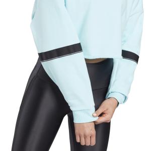 Felpa corta da donna Reebok Studio French Terry image-6