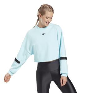 Felpa corta da donna Reebok Studio French Terry image-1