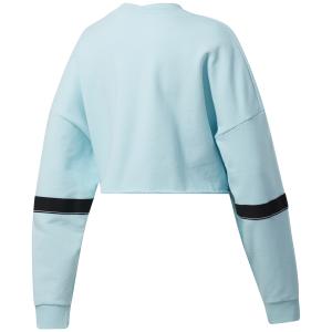 Felpa corta da donna Reebok Studio French Terry image-3