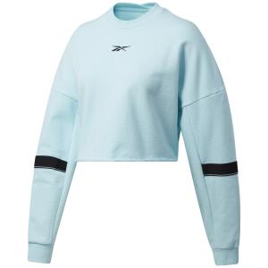 sweatshirt-court-femme-reebok-studio-french-terry-bleu-pale