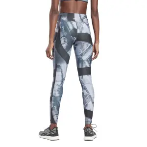 Leggings Damen Reebok Lux Bold Imprimé image-3