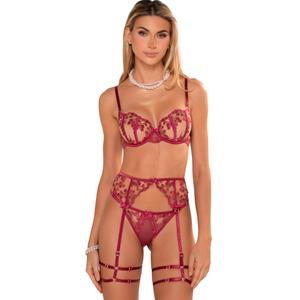 Ensemble 2 pièces porte-jarretelles femme Gianna Bellucci Gabriella image-3