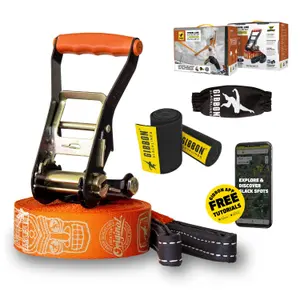 Conjunto de slackline Gibbon Travelline Treewear image-0