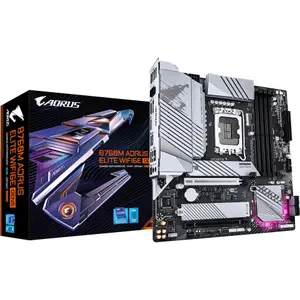 Bundkort Gigabyte B760M Aorus Elite Wifi 6E Gen 5 (Intel LGA 1700) Micro ATX