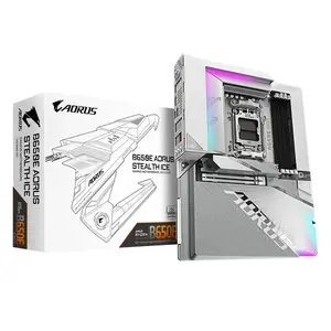 Carte mère B650/AM5/DDR5/ATX Gigabyte B650e Aorus Stealth Ice