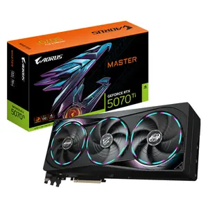Carte graphique Gigabyte Aorus GeForce RTX 5070 Ti Master image-0