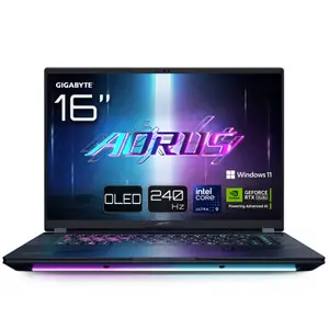 PC portable Gigabyte QHD+ OLED 240Hz/U9 275HX/5080/32G/2T/W11P image-0