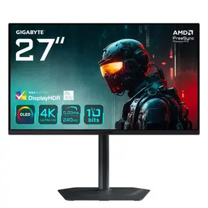 Écran PC QD-OLED 4K/240Hz/0.03ms/USB-C/G-Sync Gigabyte MO27U2