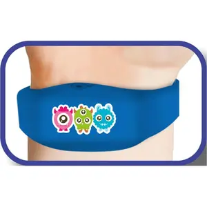 Disinfectant gel dispenser bracelet for children Giggle Monster image-1