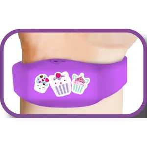Disinfectant gel dispenser bracelet for children Giggle Cupcakes image-1