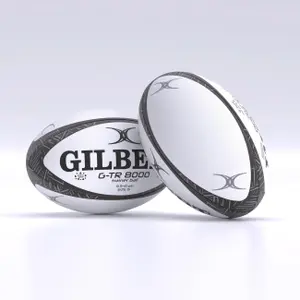 10er Set Rugby Trainingsbälle Gilbert G-TR8000 image-1