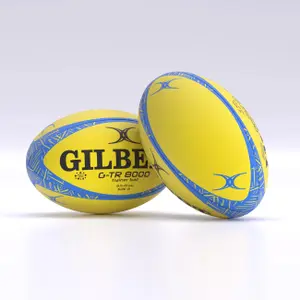Set of 10 Training Rugby Balls Gilbert G-TR8000 image-1