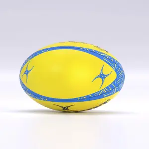 Set of 10 Training Rugby Balls Gilbert G-TR8000 image-5