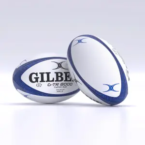 10er Set Rugby Trainingsbälle Gilbert G-TR8000 image-1