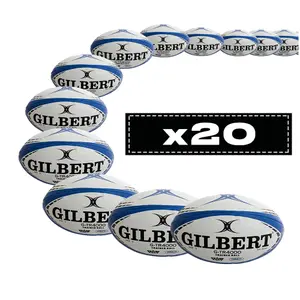 Sæt med 20 rugbybolde Gilbert G-TR4000 Trainer (taille 4)