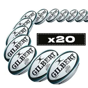 Sæt med 20 rugbybolde Gilbert Advantia