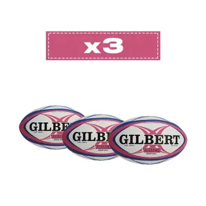 Set of 3 Rugby Balls Gilbert Touch (taille 4) image-0