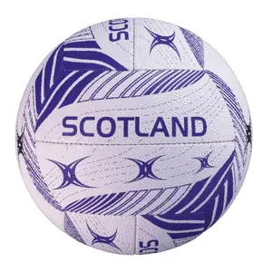 Balón de netball Escocia Gilbert image-0