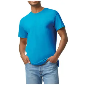Thick cotton T-shirt Gildan image-1