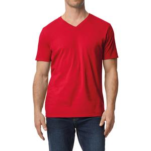 V-neck T-shirt Gildan Softstyle image-1