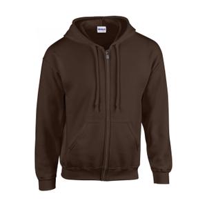 gi18600-darkchocolate-sweatshirt-med-huva-och-dragkedja-gildan-heavy-blend-r-mork-choklad
