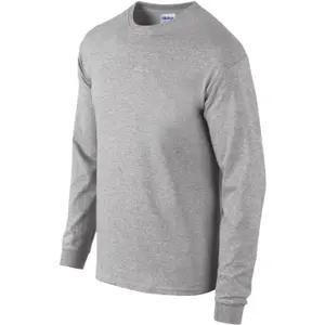 Langarmshirt aus Baumwolle Gildan Ultra image-2