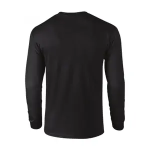 Camiseta de algodón de manga larga Gildan Ultra image-1