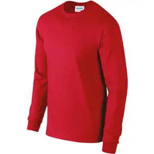 Langarmshirt aus Baumwolle Gildan Ultra image-1