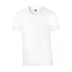 T-Shirt mit V-Ausschnitt Gildan Premium image-0