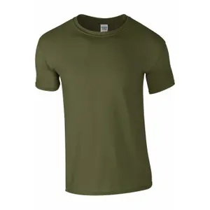 Camiseta de cuello redondo Gildan Softstyle image-0
