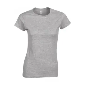 Camiseta de mujer con cuello redondo Gildan Softstyle image-0