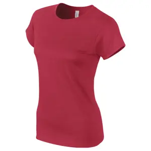 T-Shirt mit Rundhalsausschnitt, Damen Gildan Softstyle image-1