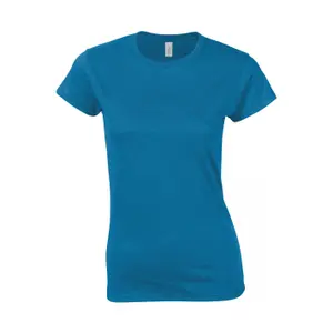 Camiseta de mujer con cuello redondo Gildan Softstyle image-0