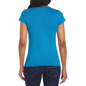 Camiseta de mujer con cuello redondo Gildan Softstyle image-2