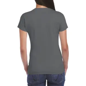 Camiseta de mujer con cuello redondo Gildan Softstyle image-2