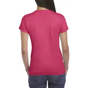 T-Shirt mit Rundhalsausschnitt, Damen Gildan Softstyle image-1