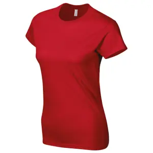Camiseta de mujer con cuello redondo Gildan Softstyle image-1