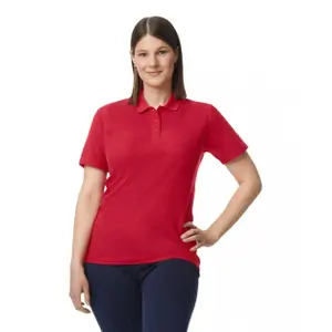 Double pique polo shirt Gildan Softstyle image-0