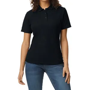 Polo de piqué doble para mujer Gildan Softstyle image-0