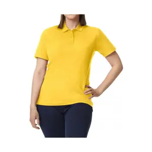 Polo de piqué doble para mujer Gildan Softstyle image-0