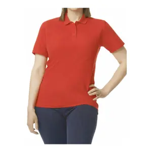 Polo de piqué doble para mujer Gildan Softstyle image-0