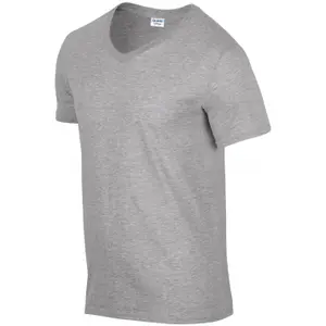Camiseta con cuello de pico Gildan Softstyle image-2