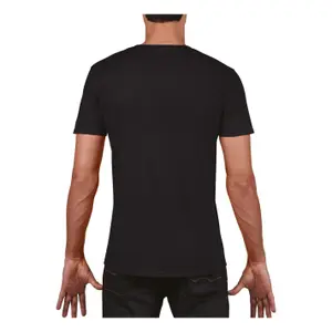Camiseta con cuello de pico Gildan Softstyle image-0