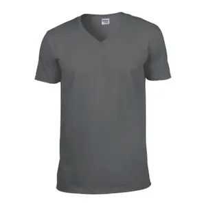 Camiseta con cuello de pico Gildan Softstyle image-0